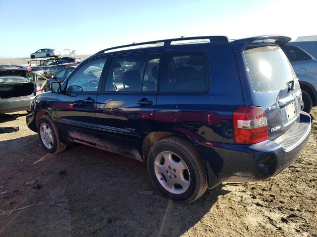 JTEEP21A170227594 - 2007 TOYOTA HIGHLANDER SPORT BLUE photo 2