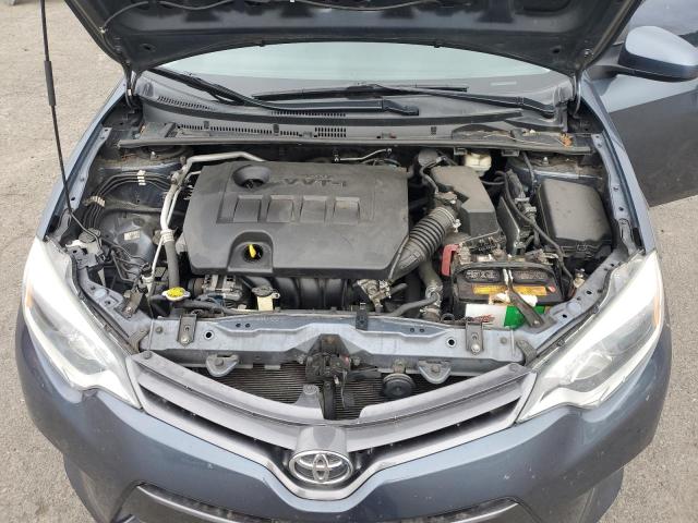 2T1BURHE8GC593690 - 2016 TOYOTA COROLLA L BLUE photo 11