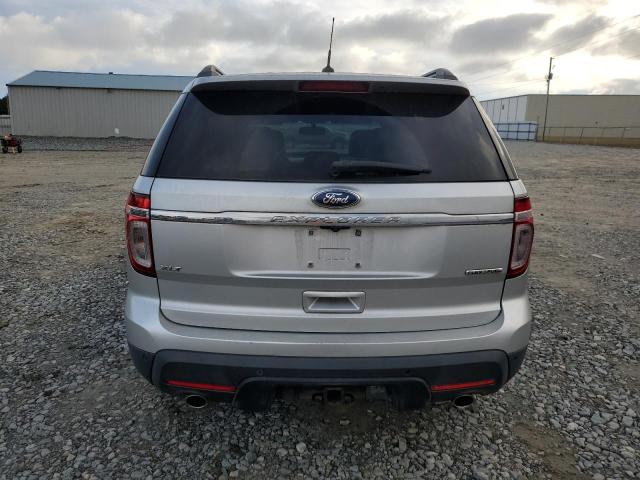 1FM5K7D88DGC93485 - 2013 FORD EXPLORER XLT SILVER photo 6