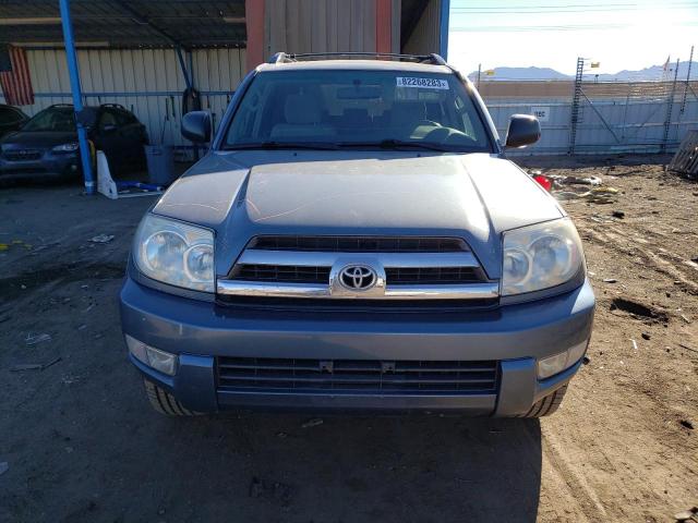 JTEBU14R850073485 - 2005 TOYOTA 4RUNNER SR5 BLUE photo 5