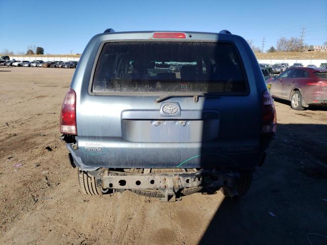 JTEBU14R850073485 - 2005 TOYOTA 4RUNNER SR5 BLUE photo 6