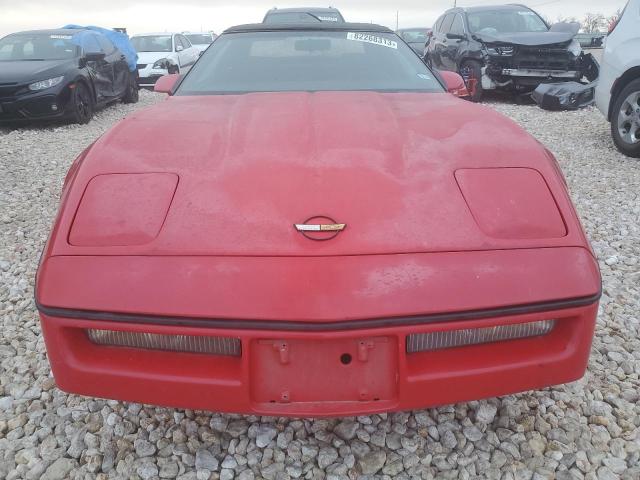 1G1YY3189H5101076 - 1987 CHEVROLET CORVETTE RED photo 5