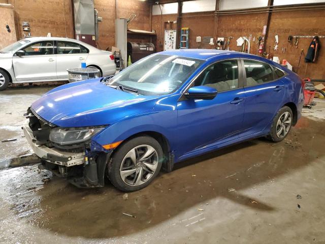 2HGFC2F67KH542382 - 2019 HONDA CIVIC LX BLUE photo 1