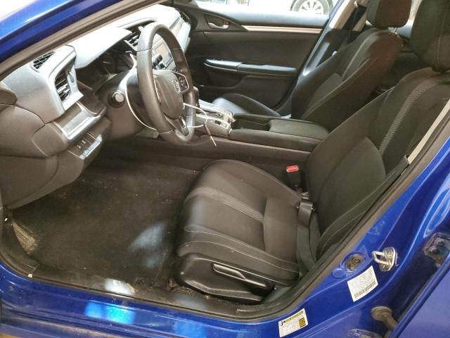 2HGFC2F67KH542382 - 2019 HONDA CIVIC LX BLUE photo 7