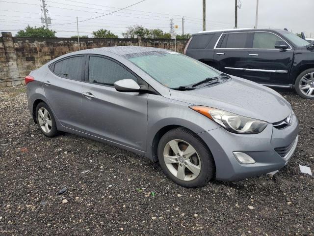 KMHDH4AE3DU610822 - 2013 HYUNDAI ELANTRA GLS SILVER photo 4