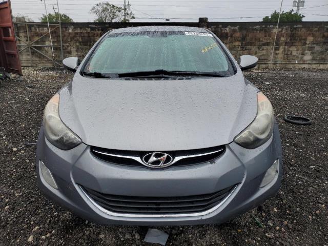 KMHDH4AE3DU610822 - 2013 HYUNDAI ELANTRA GLS SILVER photo 5