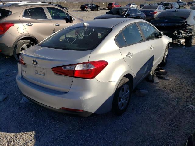 KNAFK4A65G5580712 - 2016 KIA FORTE LX GRAY photo 3