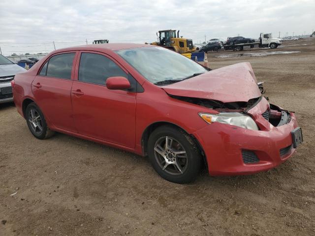 1NXBU4EE3AZ269530 - 2010 TOYOTA COROLLA BASE Կարմիր լուսանկար 4