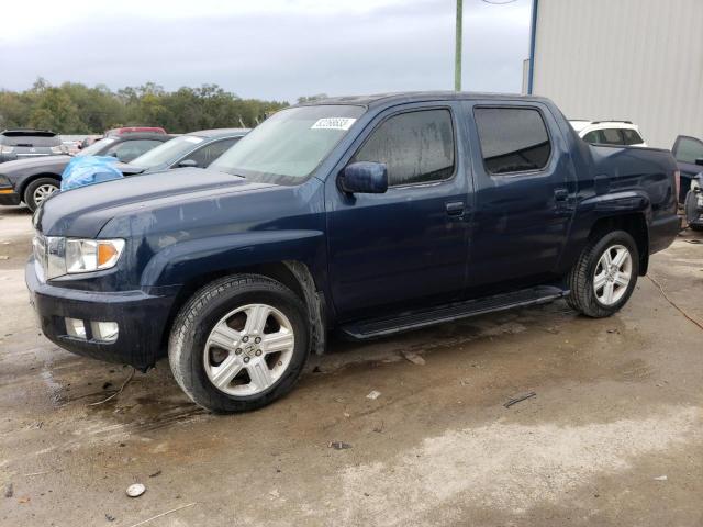 5FPYK16509B103754 - 2009 HONDA RIDGELINE RTL BLUE photo 1