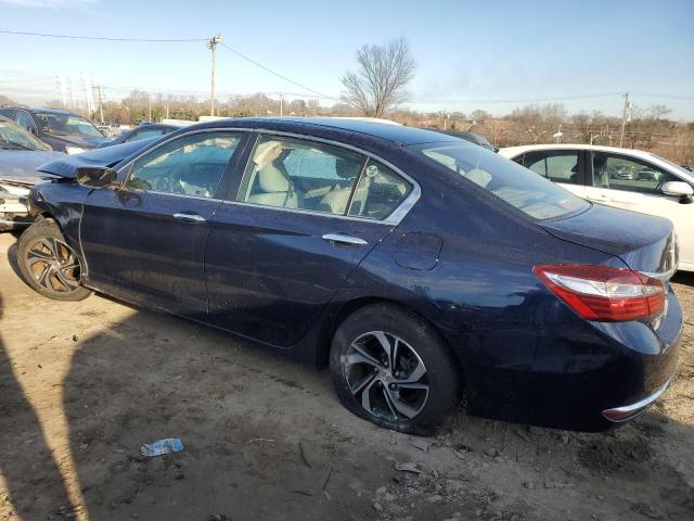 1HGCR2F35HA124286 - 2017 HONDA ACCORD LX BLUE photo 2