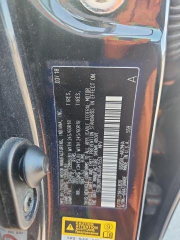 5TDKZRFH6JS541553 - 2018 TOYOTA HIGHLANDER SE 黑色 照片 13