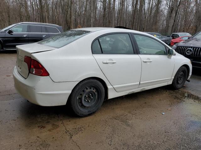 2HGFA16558H513771 - 2008 HONDA CIVIC LX WHITE photo 3