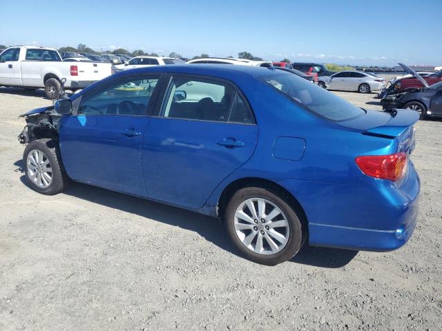 1NXBU4EE3AZ265283 - 2010 TOYOTA COROLLA BASE 蓝色 照片 2