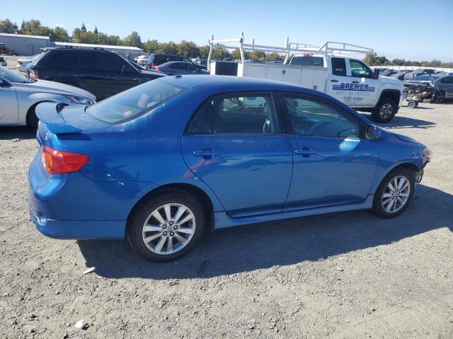 1NXBU4EE3AZ265283 - 2010 TOYOTA COROLLA BASE 蓝色 照片 3