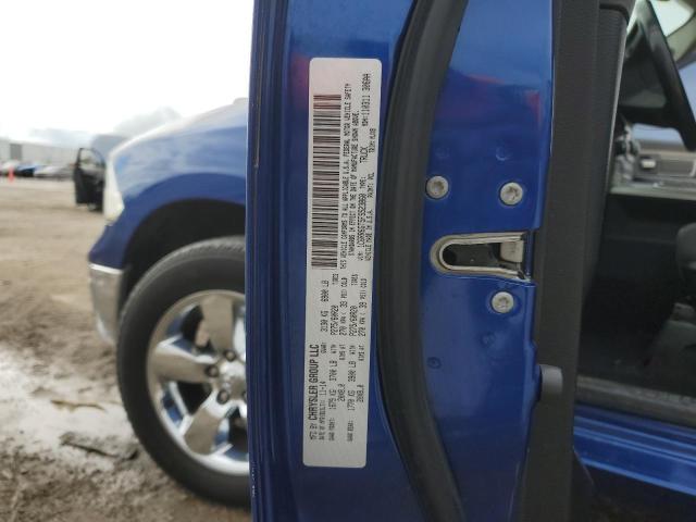 1C6RR6GT5FS523860 - 2015 RAM 1500 SLT BLUE photo 12