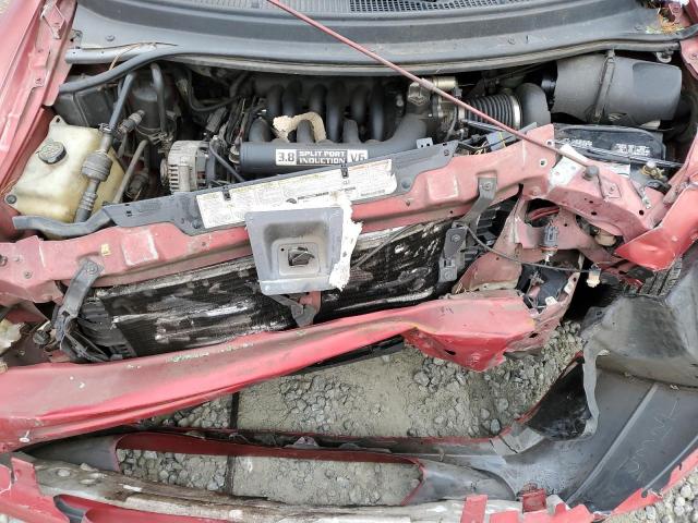 2FMDA5145VBD26004 - 1997 FORD WINDSTAR WAGON RED photo 12