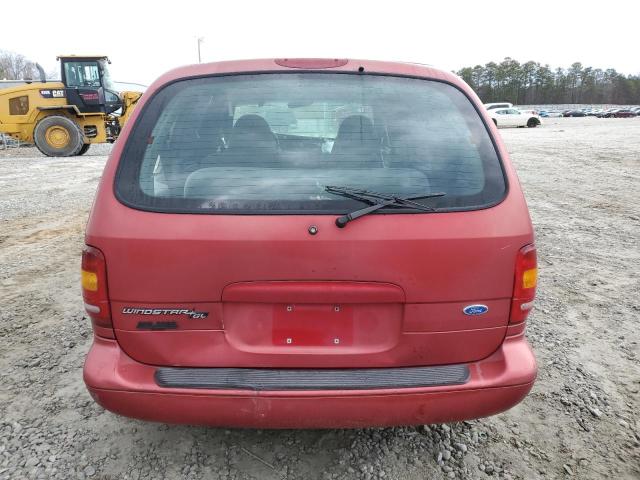 2FMDA5145VBD26004 - 1997 FORD WINDSTAR WAGON RED photo 6