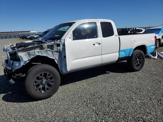 3TYRZ5CN9LT001137 - 2020 TOYOTA TACOMA ACCESS CAB WHITE photo 1