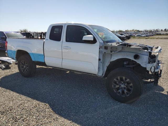 3TYRZ5CN9LT001137 - 2020 TOYOTA TACOMA ACCESS CAB WHITE photo 4