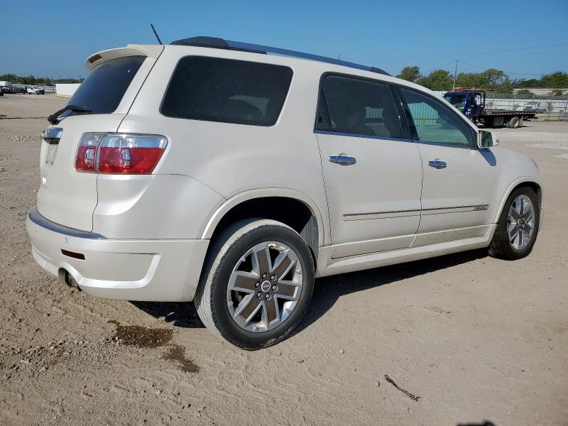 1GKKRTED2CJ340653 - 2012 GMC ACADIA DENALI Ақ фото 3