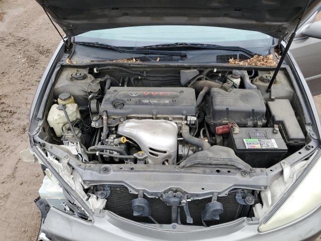 4T1BE30K14U915110 - 2004 TOYOTA CAMRY LE GRAY photo 11