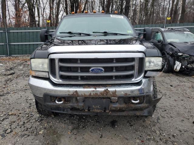 1FTSW31S44ED81059 - 2004 FORD F350 SRW SUPER DUTY BLACK photo 5