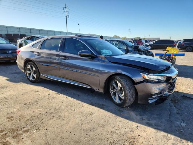 1HGCV1F65JA097810 - 2018 HONDA ACCORD EXL GRAY photo 4