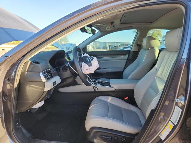 1HGCV1F65JA097810 - 2018 HONDA ACCORD EXL GRAY photo 7