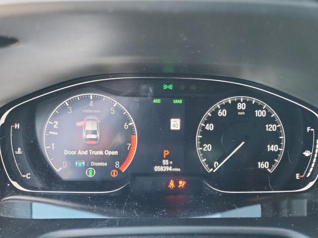 1HGCV1F65JA097810 - 2018 HONDA ACCORD EXL GRAY photo 9