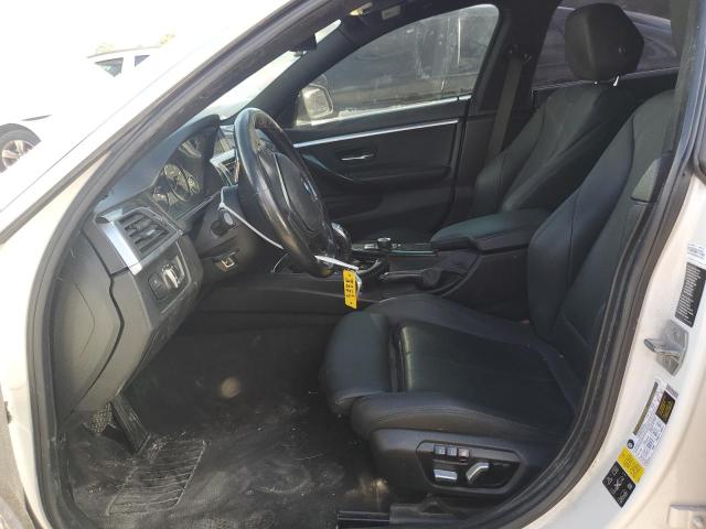 WBA4J3C52JBG91187 - 2018 BMW 430XI GRAN COUPE WHITE photo 7