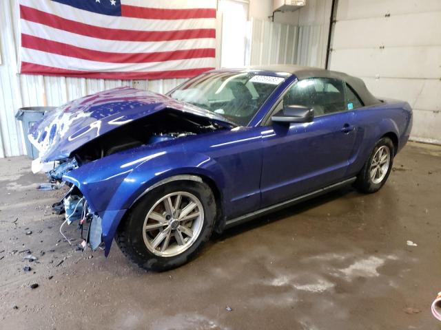 1ZVFT84N955221089 - 2005 FORD MUSTANG BLUE photo 1