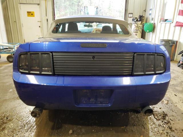 1ZVFT84N955221089 - 2005 FORD MUSTANG BLUE photo 6