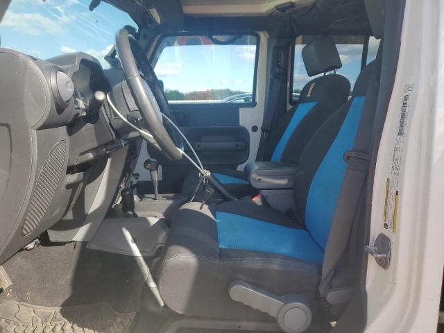 1J4BA3H13AL174319 - 2010 JEEP WRANGLER U SPORT WHITE photo 7