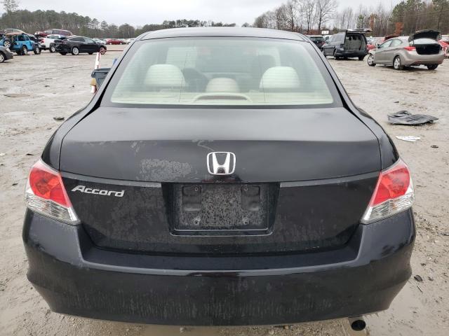 1HGCP26339A076486 - 2009 HONDA ACCORD LX BLACK photo 6