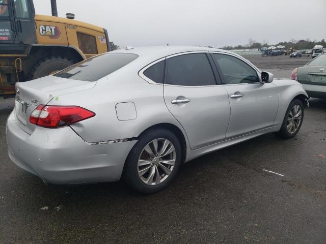 JN1BY1AR9DM602451 - 2013 INFINITI M37 X SILVER photo 3