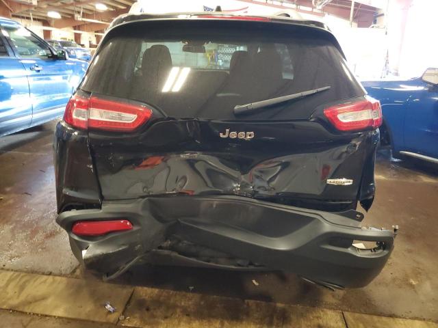 1C4PJLCSXHW540376 - 2017 JEEP CHEROKEE LATITUDE BLACK photo 6