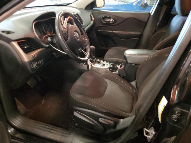 1C4PJLCSXHW540376 - 2017 JEEP CHEROKEE LATITUDE BLACK photo 7