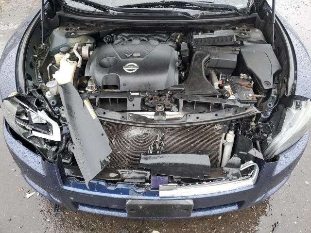 1N4AA5AP3AC844551 - 2010 NISSAN MAXIMA S BLUE photo 11