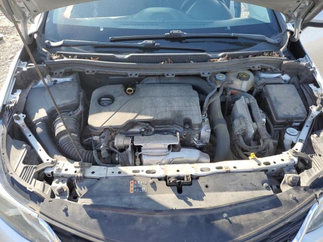 1G1BE5SMXJ7211280 - 2018 CHEVROLET CRUZE LT ვერცხლისფერი ფოტო 11