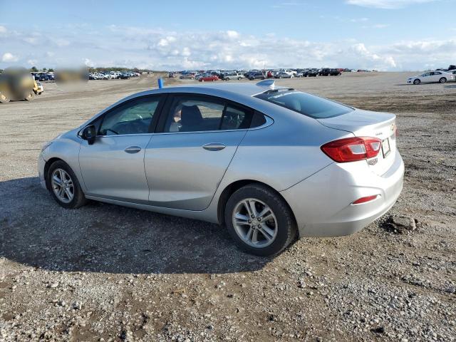 1G1BE5SMXJ7211280 - 2018 CHEVROLET CRUZE LT ვერცხლისფერი ფოტო 2