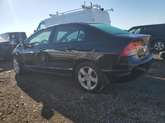 1HGFA16867L143135 - 2007 HONDA CIVIC EX BLACK photo 2