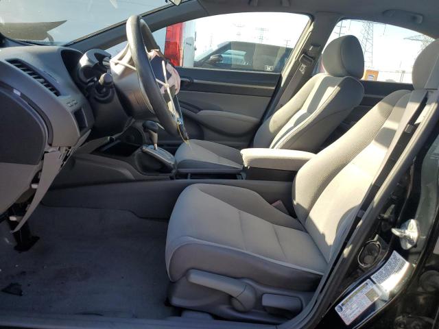 1HGFA16867L143135 - 2007 HONDA CIVIC EX BLACK photo 7