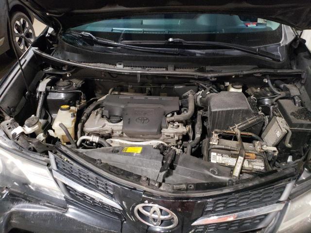 2T3WFREV9FW136035 - 2015 TOYOTA RAV4 XLE BLACK photo 12