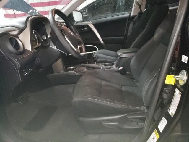 2T3WFREV9FW136035 - 2015 TOYOTA RAV4 XLE BLACK photo 7