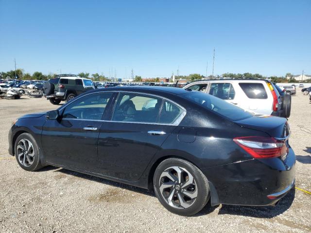 1HGCR3F82HA036636 - 2017 HONDA ACCORD EXL BLACK photo 2