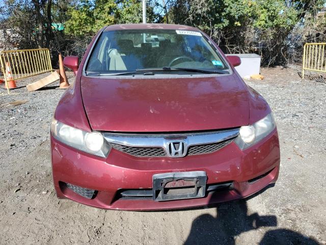 2HGFA1F53AH538691 - 2010 HONDA CIVIC LX ბურგუნდია ფოტო 5