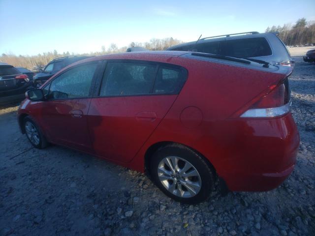 JHMZE2H70DS002586 - 2013 HONDA INSIGHT EX RED photo 2