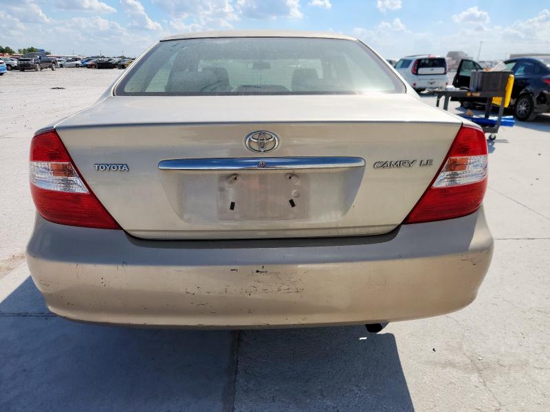 4T1BE32K94U938132 - 2004 TOYOTA CAMRY LE BEIGE photo 6