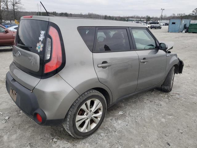 KNDJP3A56F7115827 - 2015 KIA SOUL + GRAY photo 3