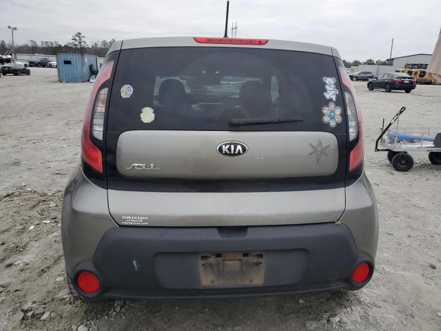 KNDJP3A56F7115827 - 2015 KIA SOUL + GRAY photo 6